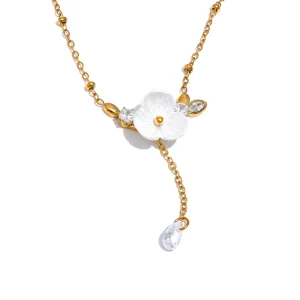 WP.Shell Flower Necklace – Sweet Romance.18