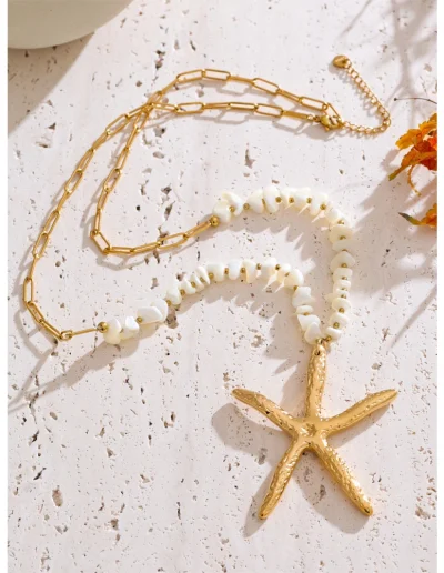 WP.Ocean Bloom Star Necklace – Sunlit Escape.1