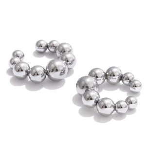 WP.Bubble Charm Ear Clip – Chic Minimalism.17
