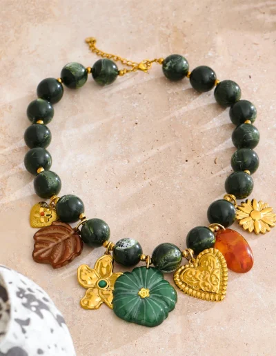 WP.Emerald Bloom Charm Necklace – Youthful Play.2