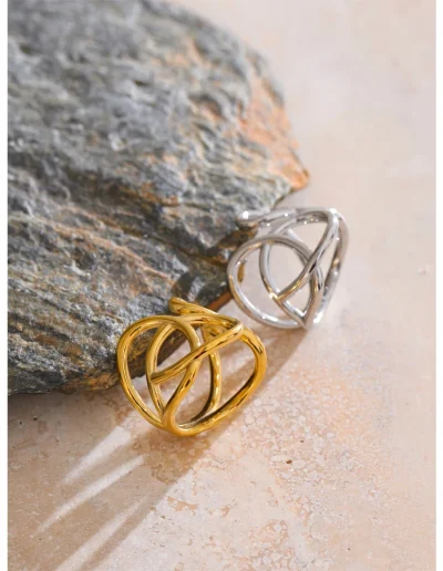 WP.Sculpted Flow Open Ring – Contemporary Grace.9