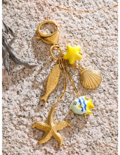 WP.Golden Ocean Talisman Keychain – Gentle Tides.13