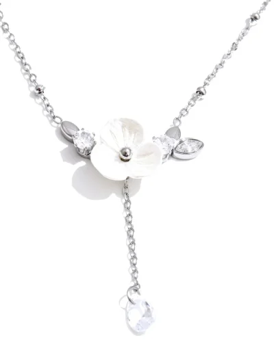 WP.Shell Flower Necklace – Sweet Romance.1