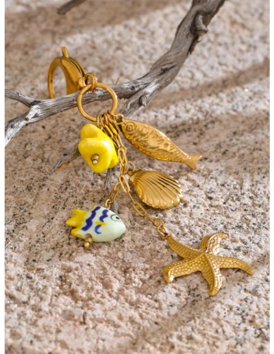 WP.Golden Ocean Talisman Keychain – Gentle Tides.11