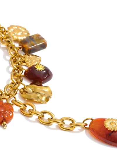 WP.Golden Fall Symbol Necklace – Warm Elegance.6