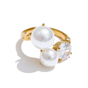 WP.Luminous Dual Pearl Ring – Gentle Touch.2