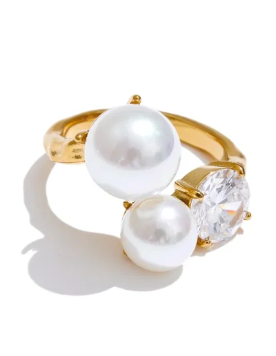 WP.Luminous Dual Pearl Ring – Gentle Touch.2