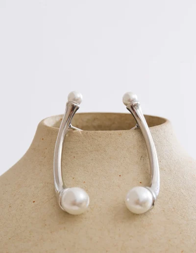 WP.Minimal Pearl Geometry Earrings – Clean Aesthetic.8