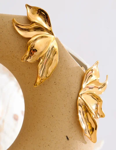 WP.Floral Stud Earrings – Sunlit Petals.12