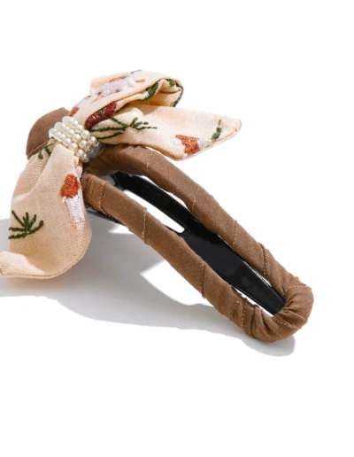 WP.Charming Bowknot Barrette – Light Sweetness.7