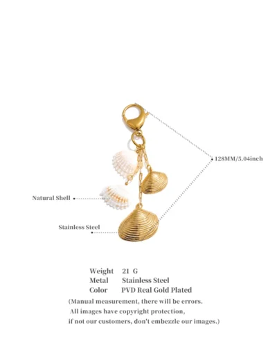 WP.Coast Shell Keychain – Ocean Light.10