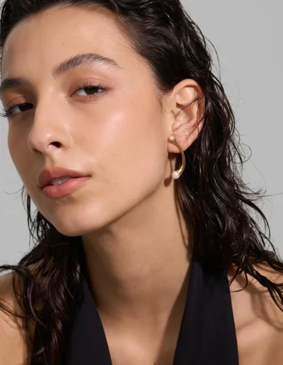 WP.Minimal Pearl Geometry Earrings – Clean Aesthetic.7