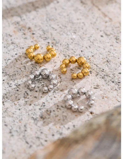 WP.Bubble Charm Ear Clip – Chic Minimalism.16