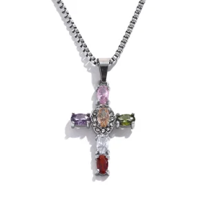 WP.Faith Cross Necklace – Sophisticated Spark.3