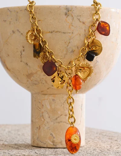 WP.Golden Fall Symbol Necklace – Warm Elegance.2