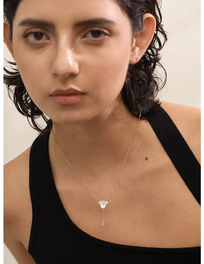 WP.Shell Flower Necklace – Sweet Romance.15