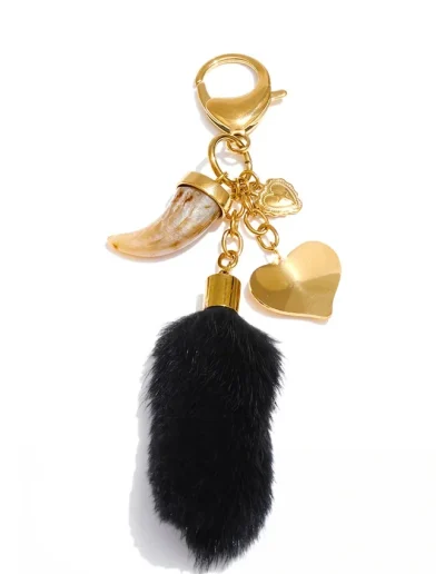 WP.Golden Heart in Midnight Keychain – Velvet Accent.1