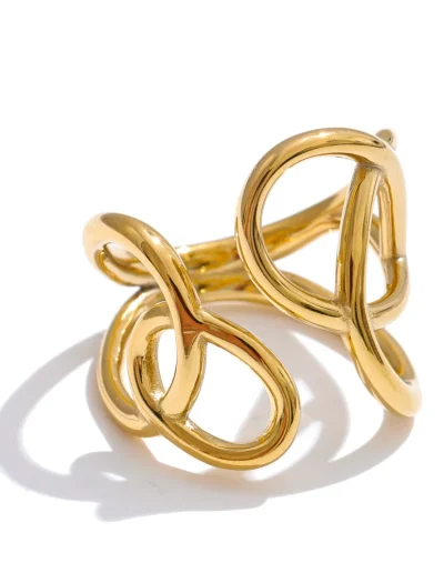 WP.Sculpted Flow Open Ring – Contemporary Grace.2