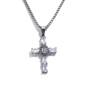 WP.Faith Cross Necklace – Sophisticated Spark.1