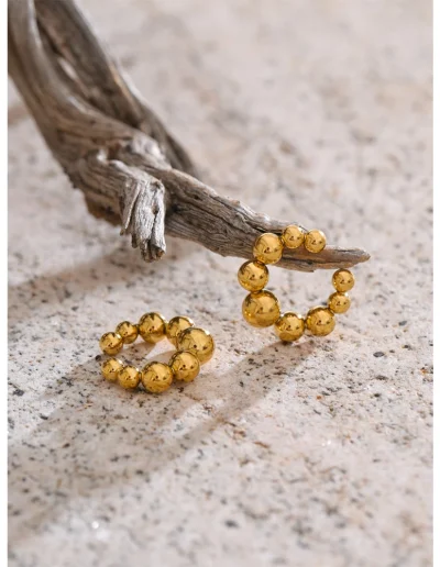 WP.Bubble Charm Ear Clip – Chic Minimalism.14