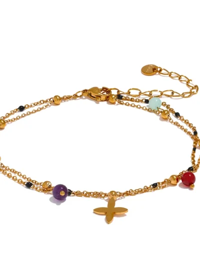 WP.Blooming Stone Anklet – Happy Vibe.11