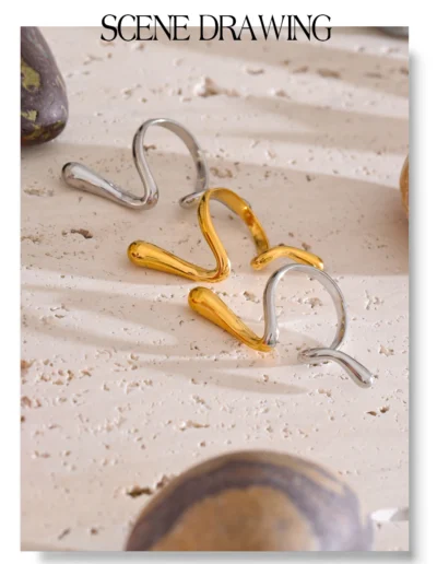 WP.Silken Wave Ring – Asymmetric Contour.13