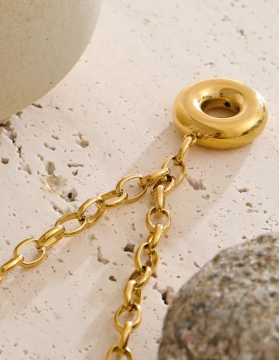 WP.Golden Gentle Orbit Necklace – Sculpted Identity.11