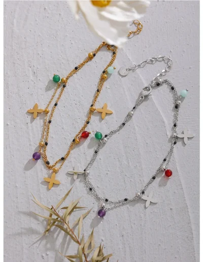 WP.Blooming Stone Anklet – Happy Vibe.6