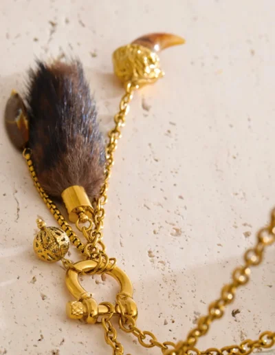 WP.Golden Winter Light Necklace – Tactile Emotion.9