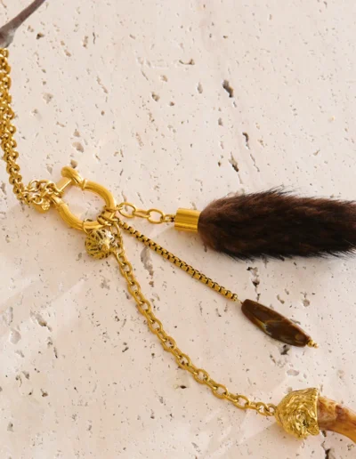 WP.Golden Winter Light Necklace – Tactile Emotion.12